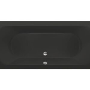 6927-29 Xenz Duo bad Mat Zwart Lagoon 170x75x50 Ebony