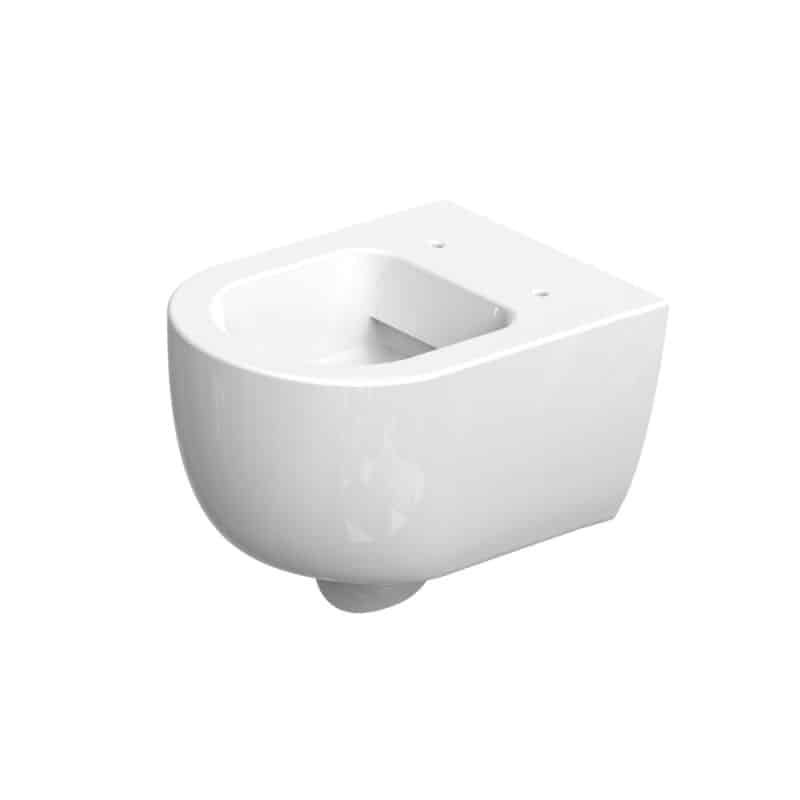 Gio Rimfree Wandcloset Vortexspoeling Wit Glans - Afbeelding 2