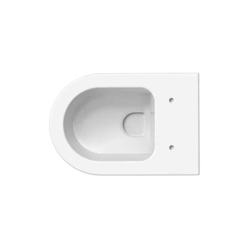 Gio Rimfree Wandcloset Vortexspoeling Wit Glans - Afbeelding 3
