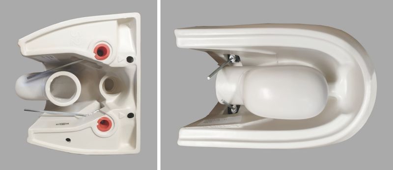 Gio Rimfree Wandcloset Vortexspoeling Wit Glans - Afbeelding 7