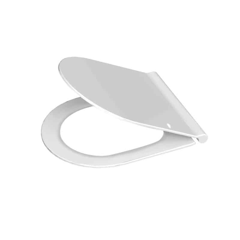 Gio Rimfree Wandcloset Vortexspoeling Wit Glans - Afbeelding 4