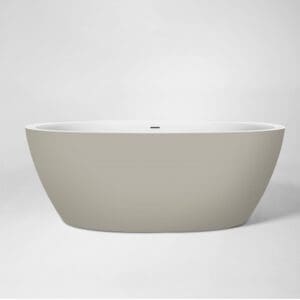 Sio 180x90x66 Solid Surface vrijstaand bad Grijs