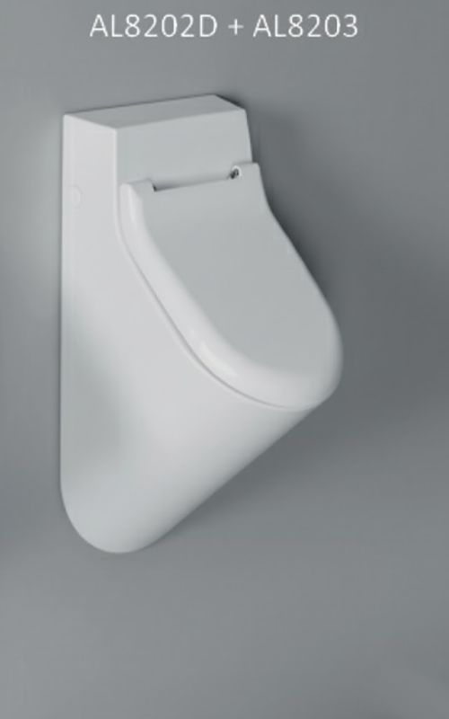 Wand urinoir mat wit - Afbeelding 2
