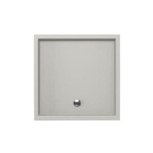 Douchevloer acryl Mariana Plus 90×90 cement