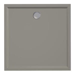 Douchevloer acryl Mariana Plus 100×100 cement