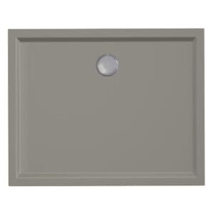 Douchevloer acryl Mariana Plus 100×80 cement