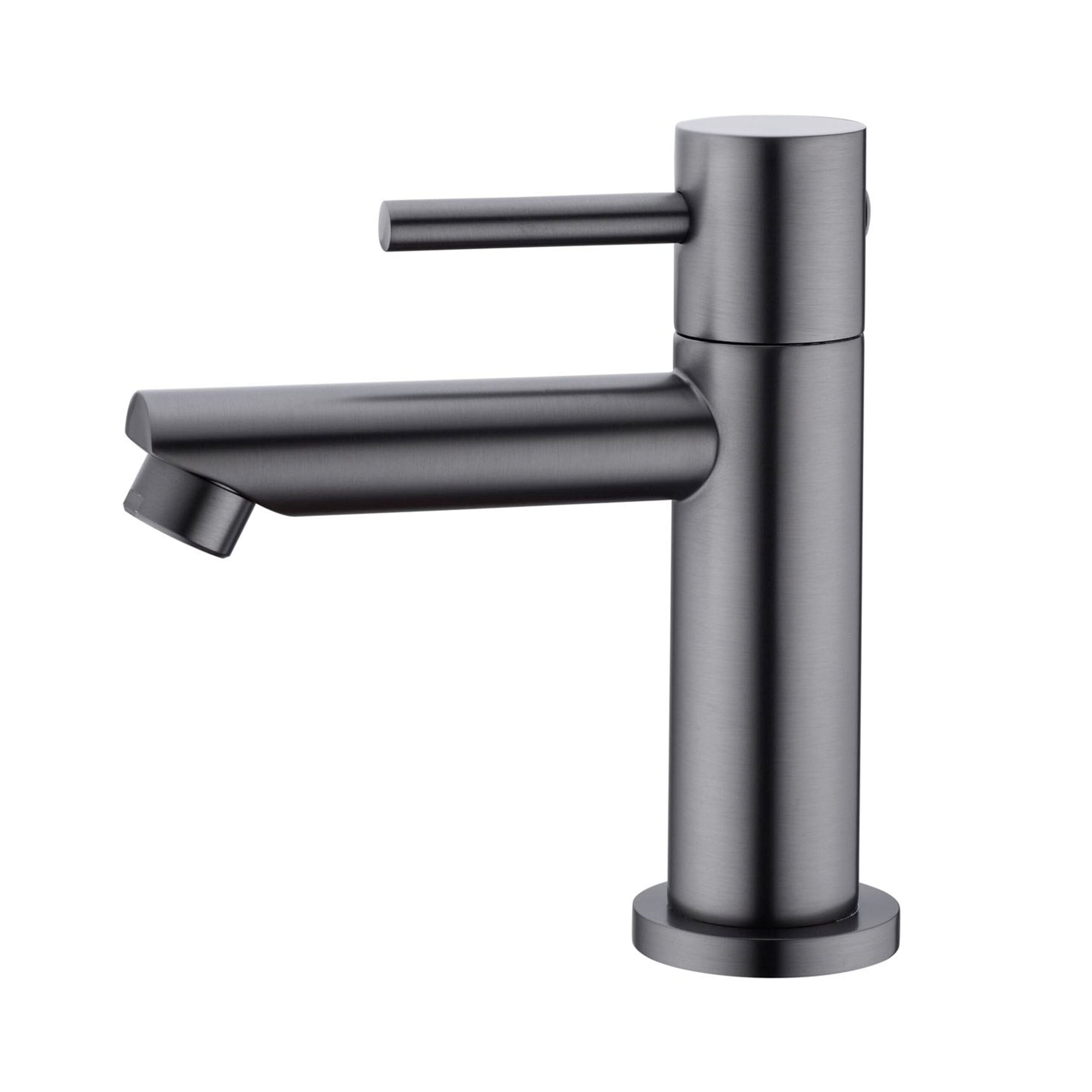 Fonteinkraan gun metal koud water