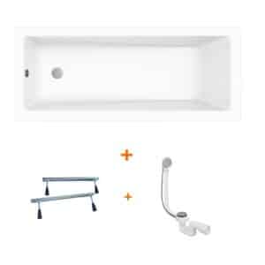 Jamaica bad 170×70 wit