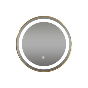 Badkamer spiegel rond 100cm met dimbare verlichting en verwarming